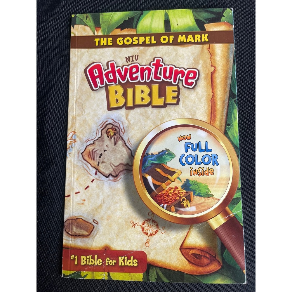 NIV Adventure Bible The Gospel of Mark Zonderkidz Full Color Kids Paperback